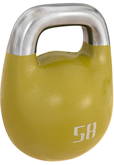 Спортивная цветная гиря 58 кг