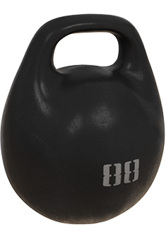 Спортивная черная гиря 88 кг