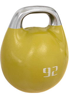 Спортивная цветная гиря 92 кг